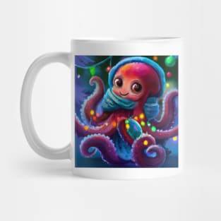 Cute Octopus Drawing Mug